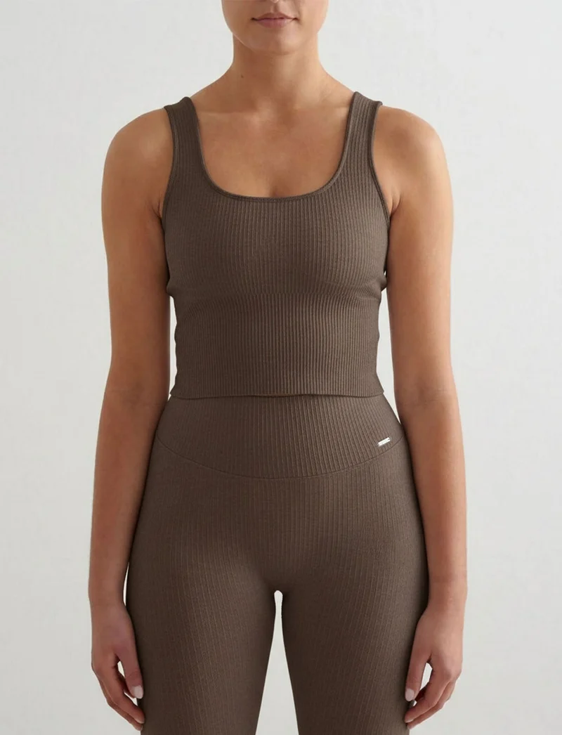 Macchiato Ribbed Seamless Shaping Bralette