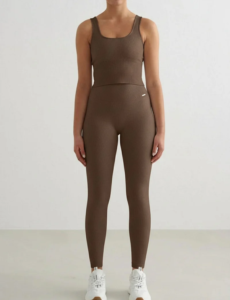 Macchiato Ribbed Seamless Shaping Bralette
