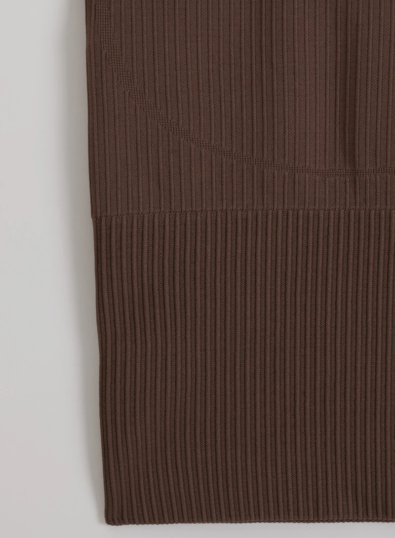 Macchiato Ribbed Seamless Shaping Bralette