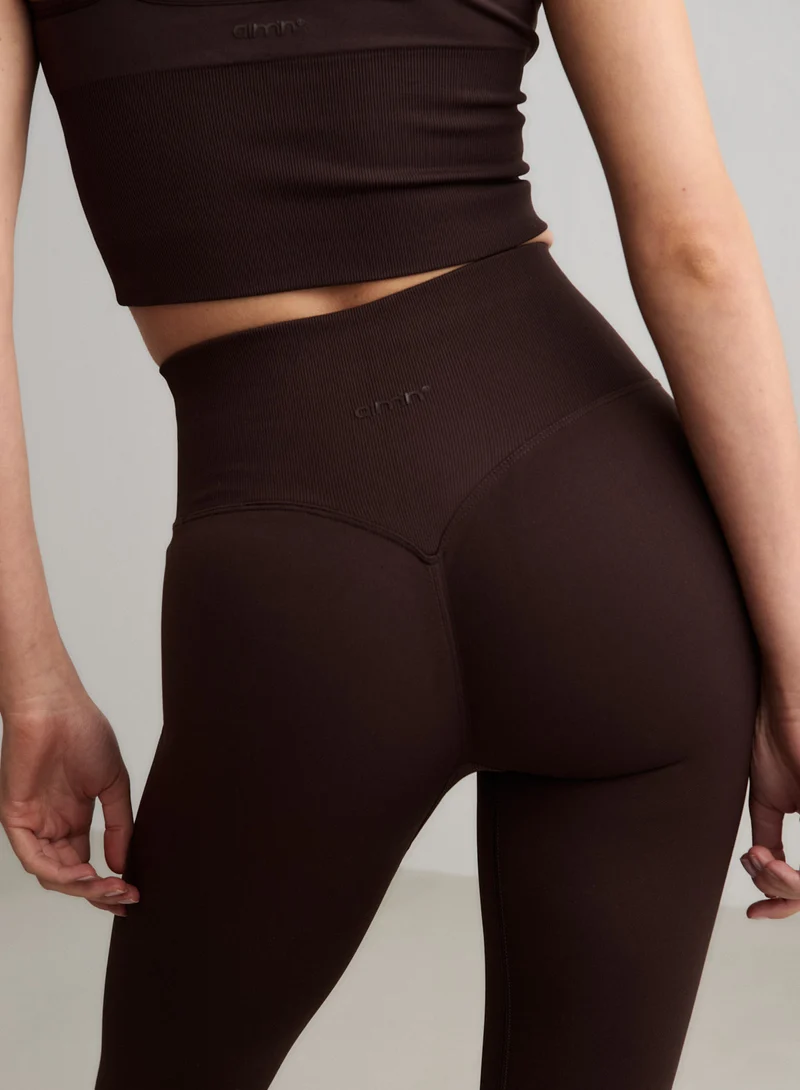 Chocolate Shape Seamless Tall Tights