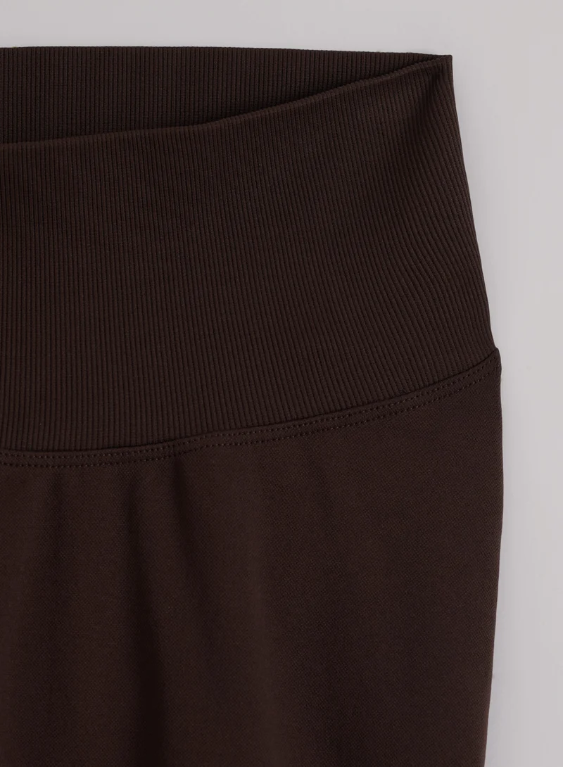 Chocolate Shape Seamless Tall Tights