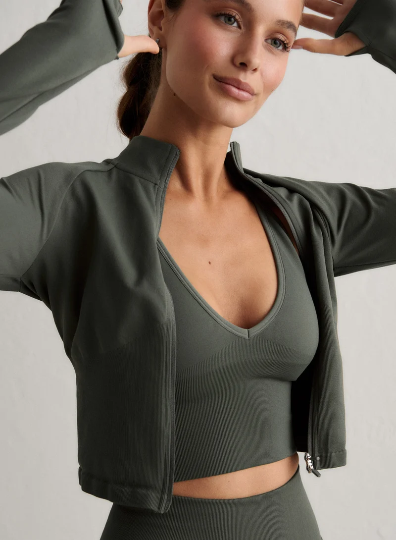 Ivy Shape Seamless Cross Back Bralette