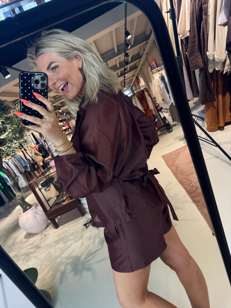 Svea short trench blazer
