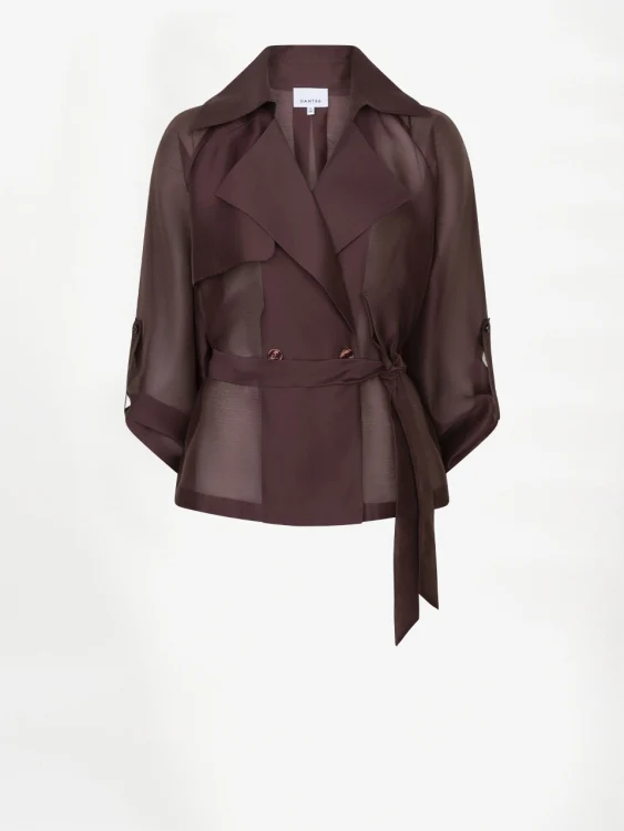 Svea short trench blazer
