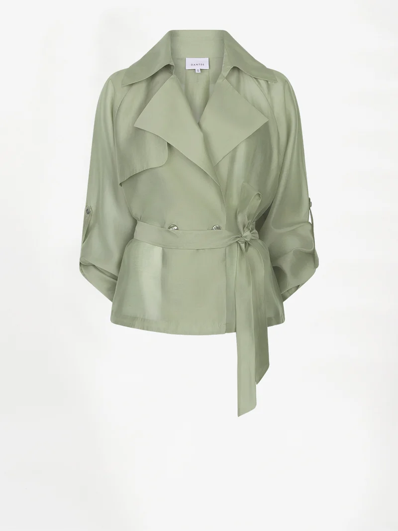 Svea short trench blazer