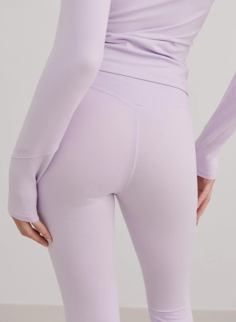 Pale Lavender Baselayer Leggings