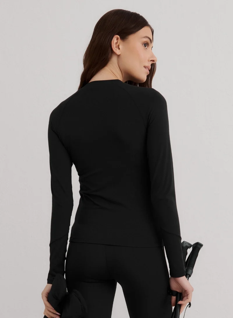 Black Baselayer Long Sleeve