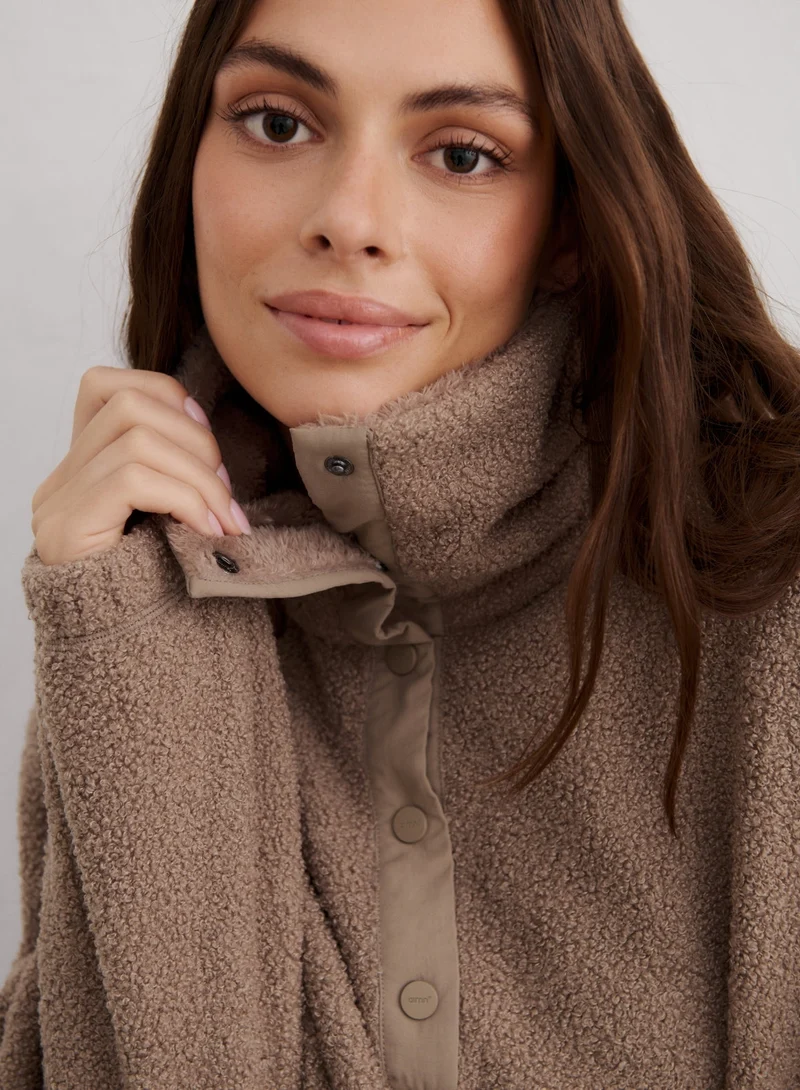 Espresso Polar Fleece Long Sleeve