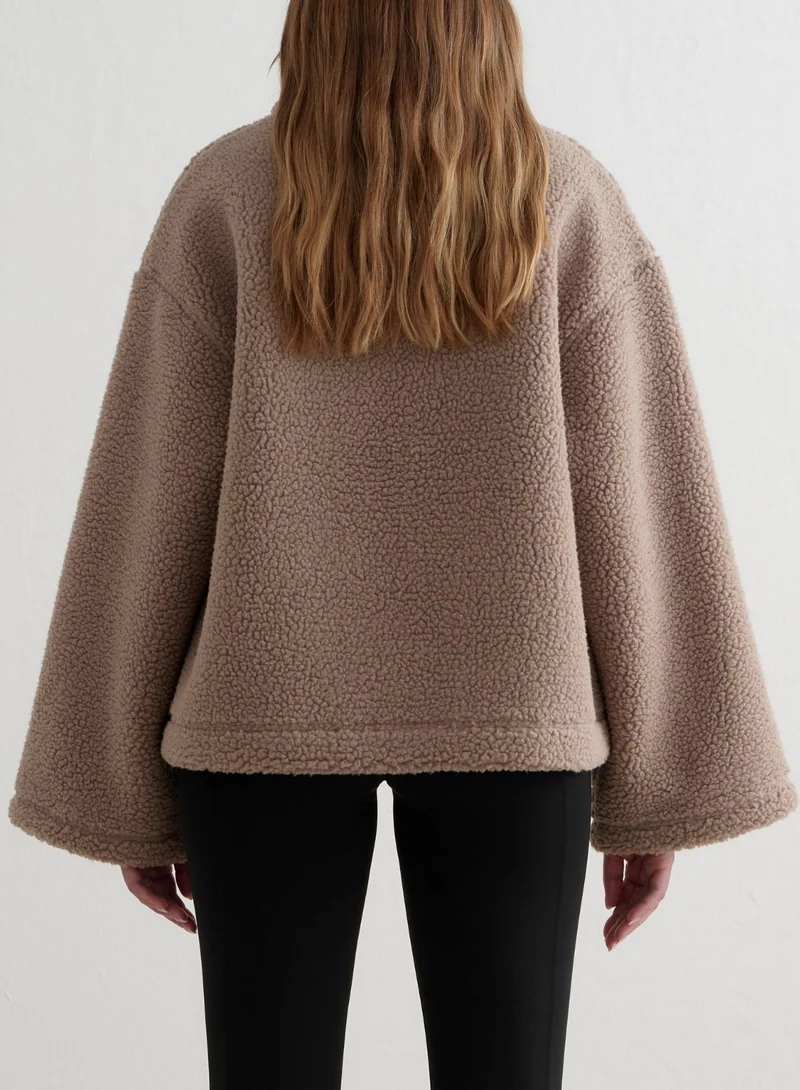 Dark Clay Pile Anorak