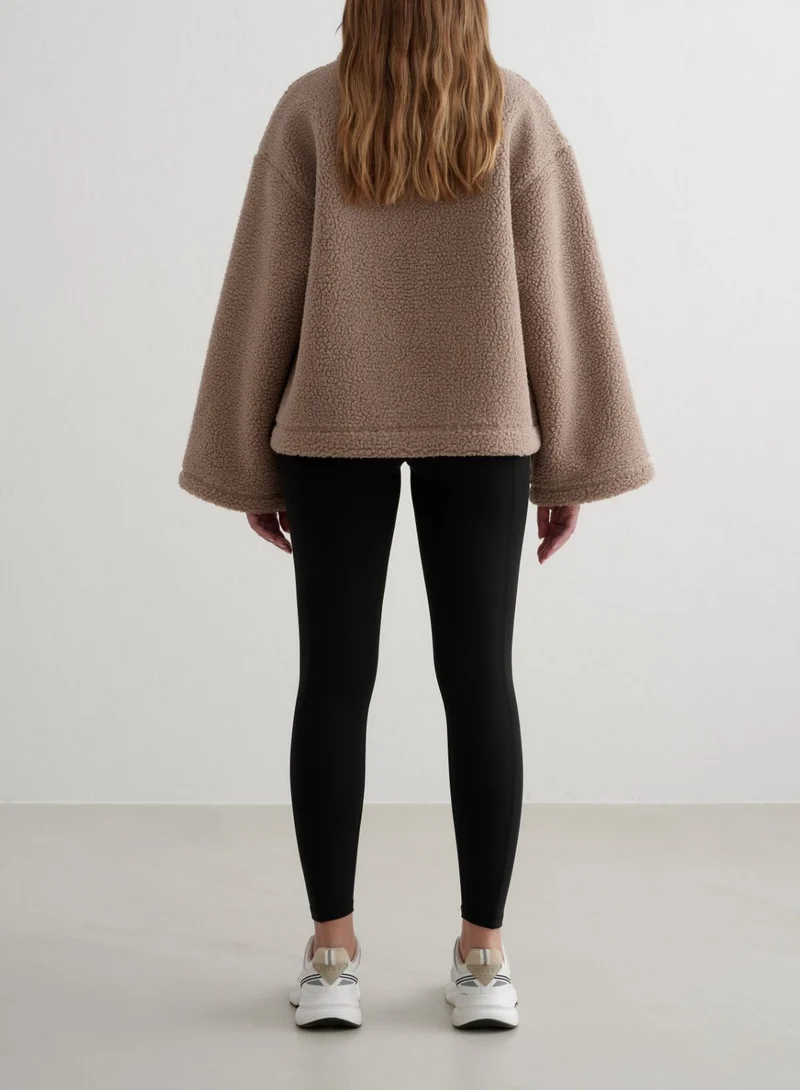 Dark Clay Pile Anorak