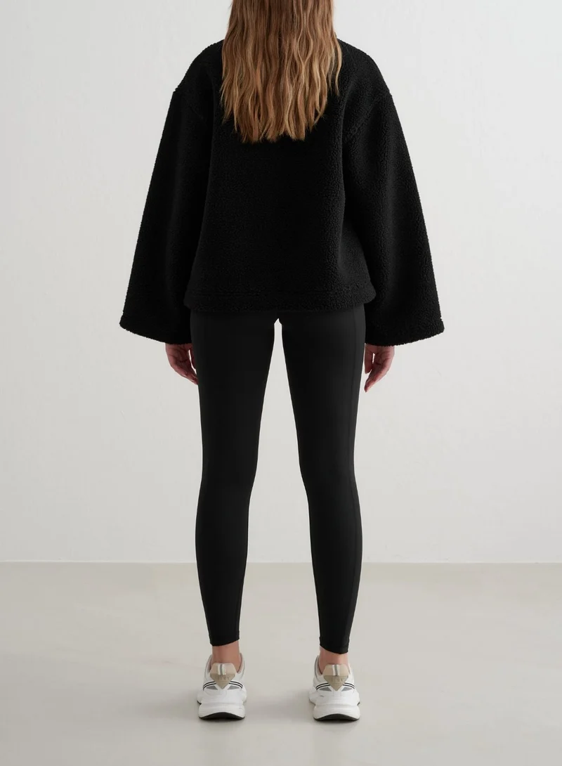 Black Pile Anorak