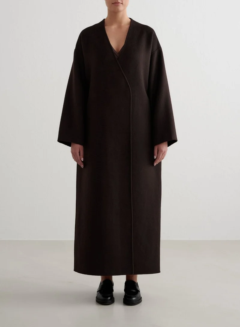 Chocolate Wool Coat