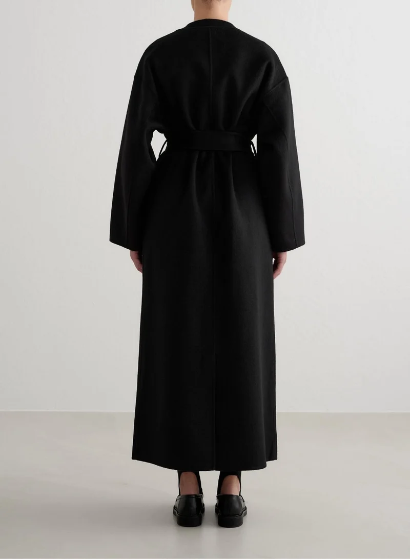 Black Wool Coat