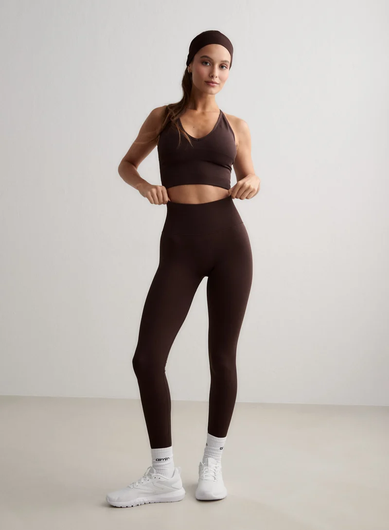 Chocolate Shape Seamless Tights