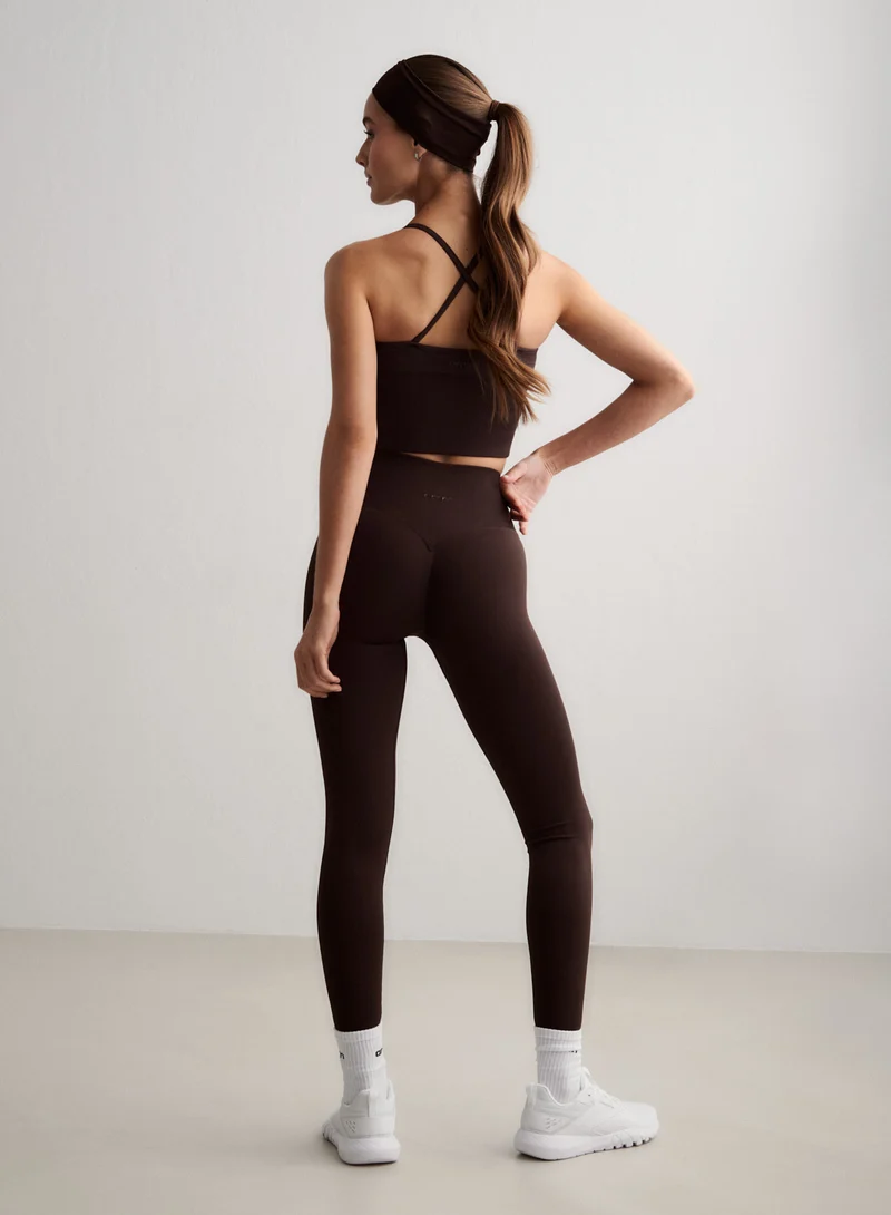 Chocolate Shape Seamless Tights