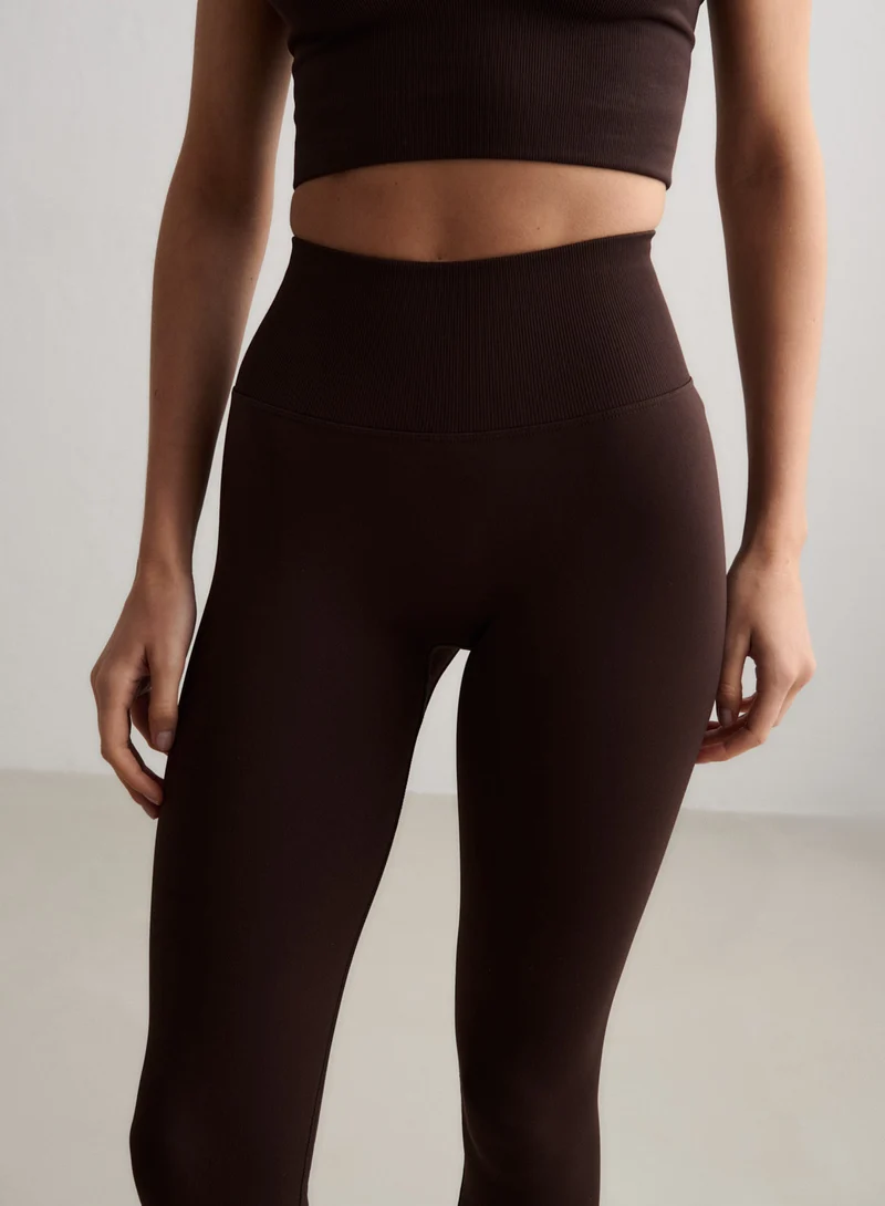 Chocolate Shape Seamless Tights