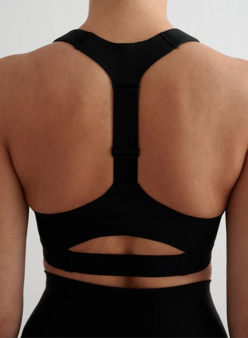 Black Sense High Support Bra