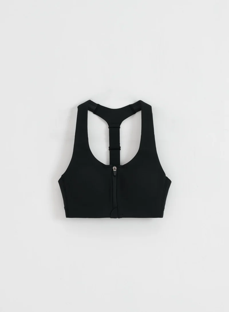 Black Sense High Support Bra