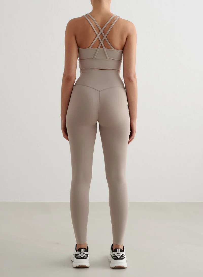 Dark Clay Sense Sports Bra