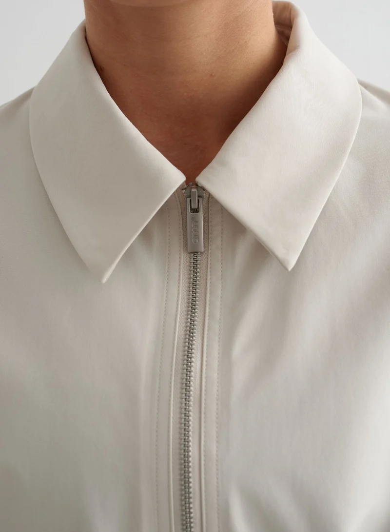 Clay Waterproof Zip Jacket