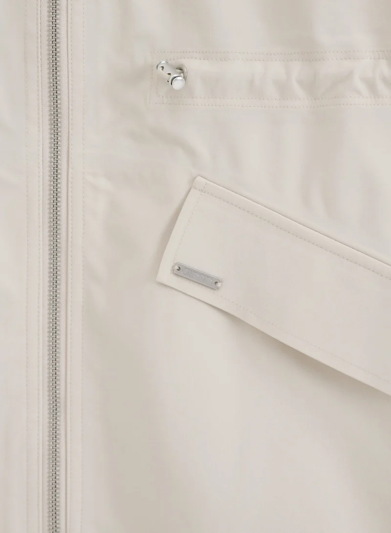 Clay Waterproof Zip Jacket