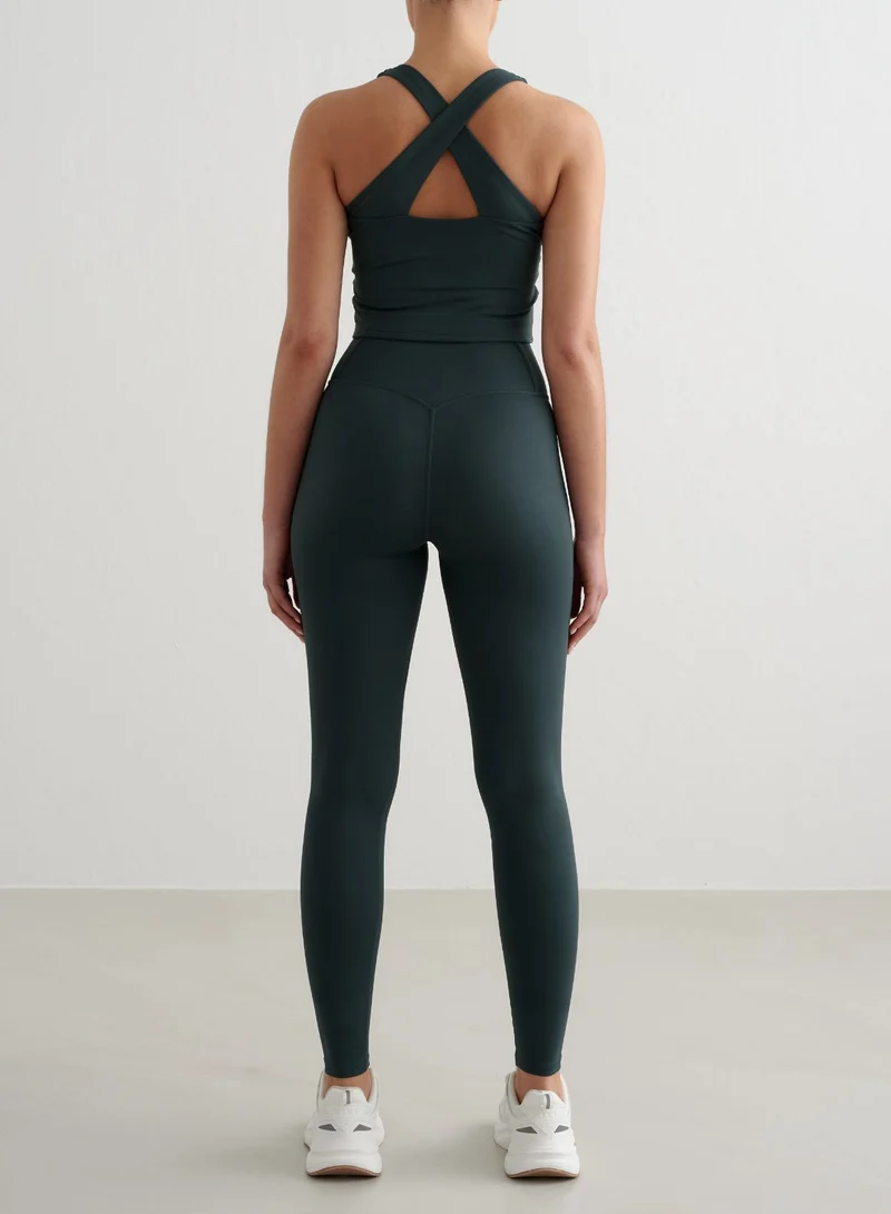 Deep Emerald Core Essential Bralette