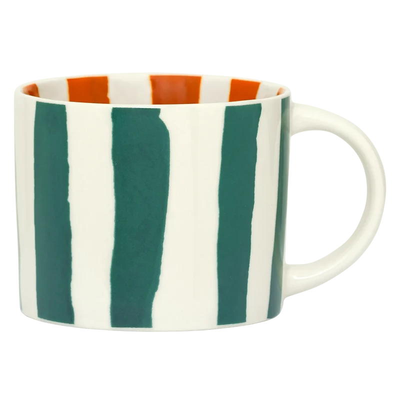 LINDA x UNC Mug Tazza with printed stripes