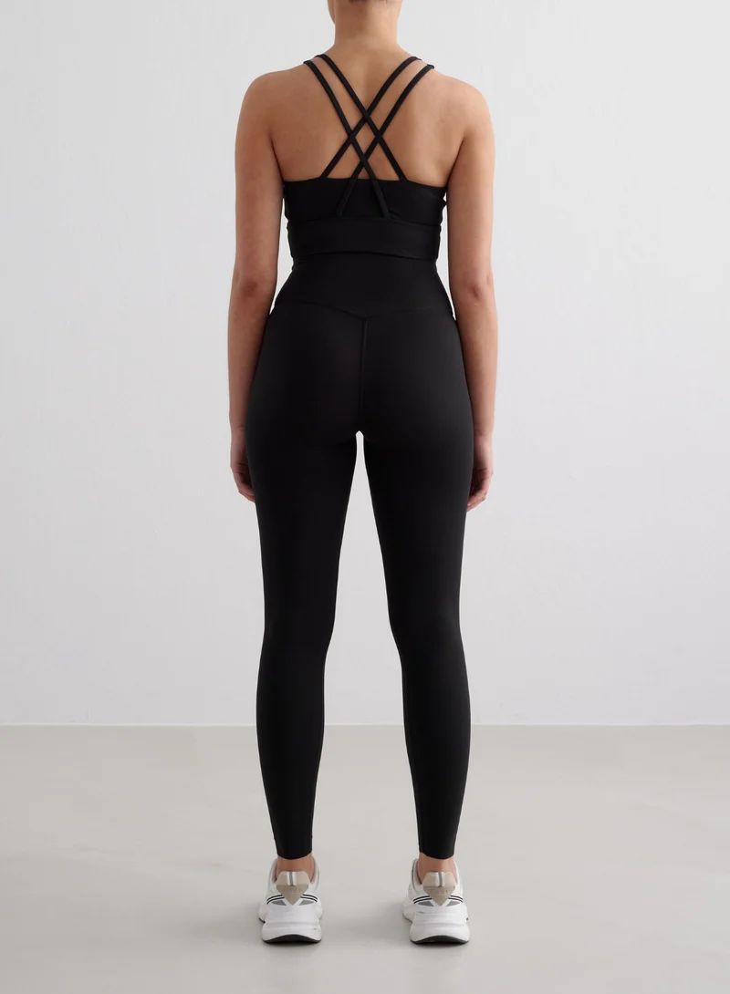 Black Sense Sports Bra
