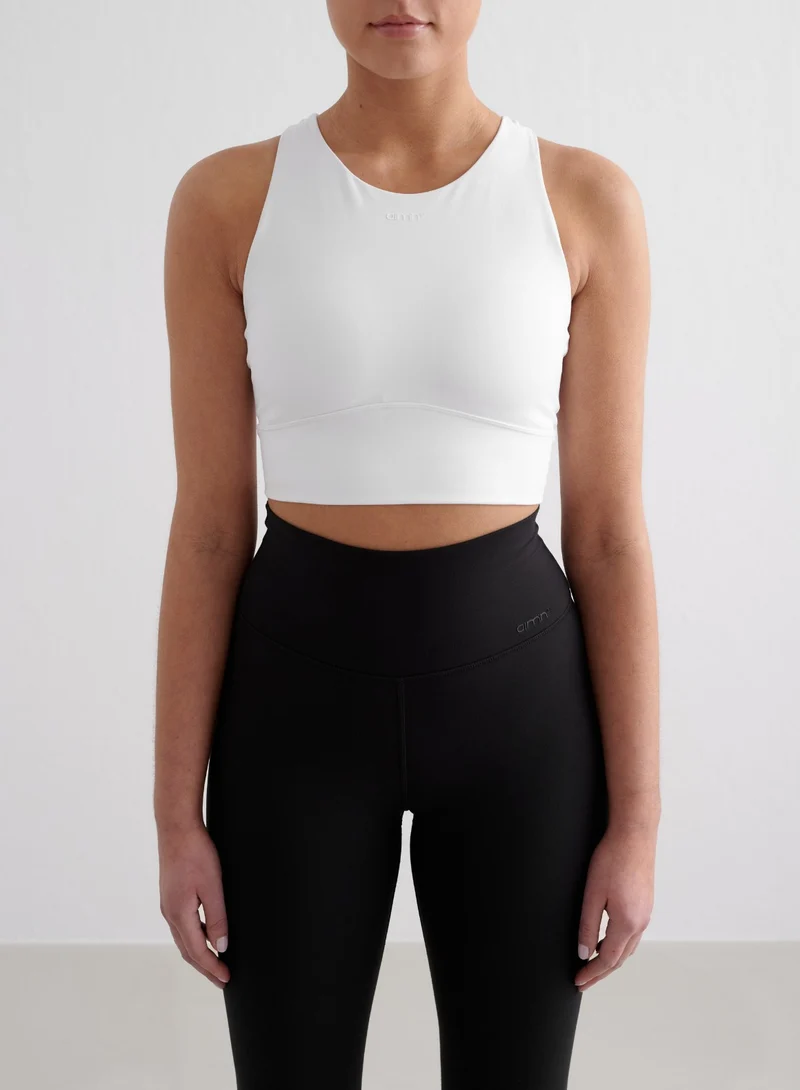 White Sense Sports Bra