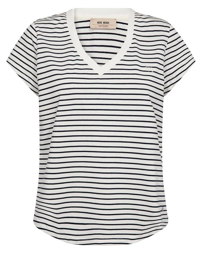 MMKala V-SS Stripe Tee