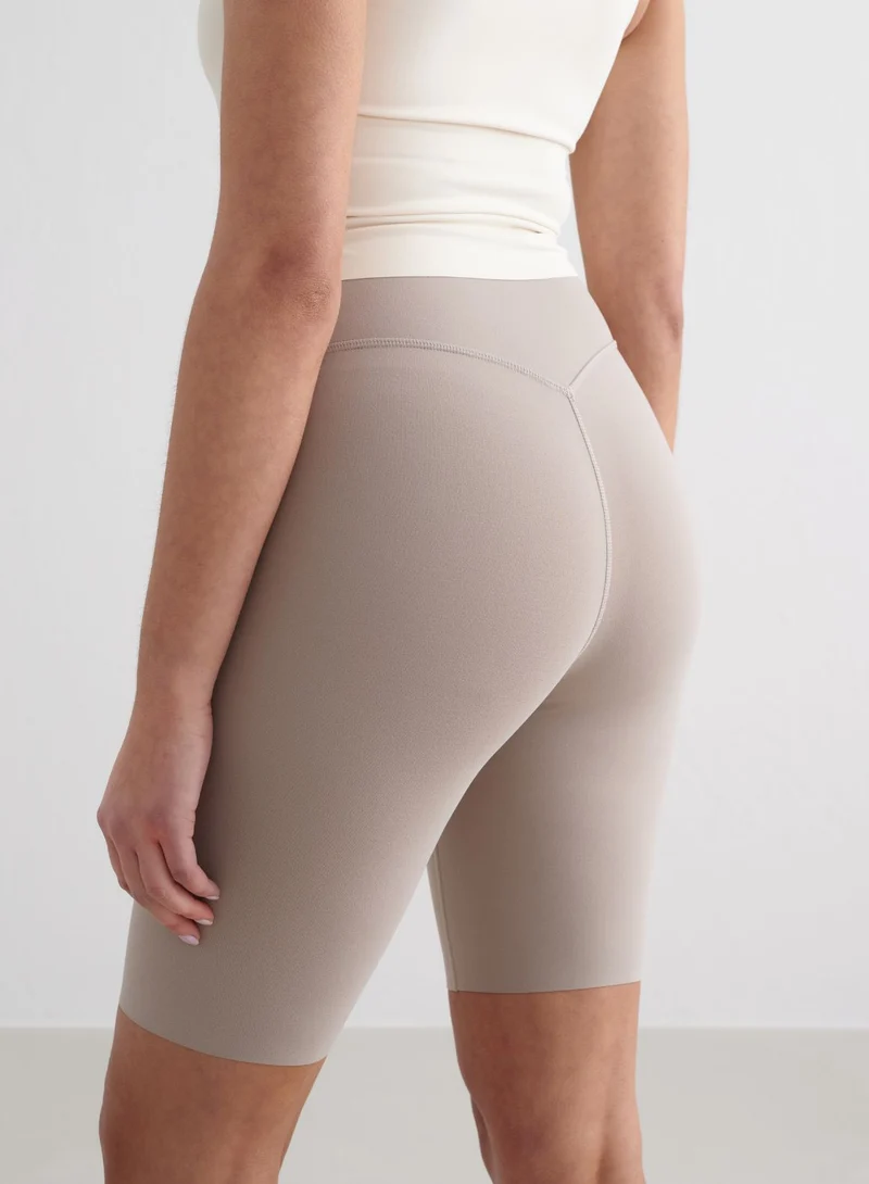 Dark Clay Sense Biker Shorts