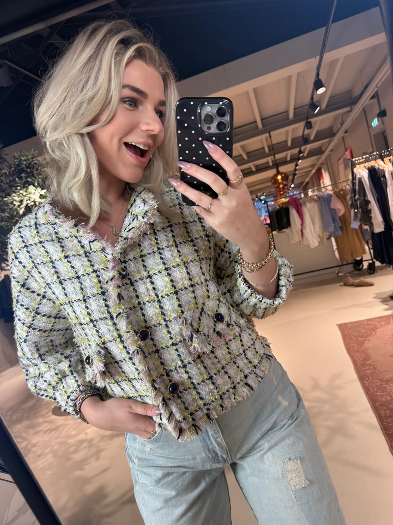 Jayden Boxy Cropped Jacket