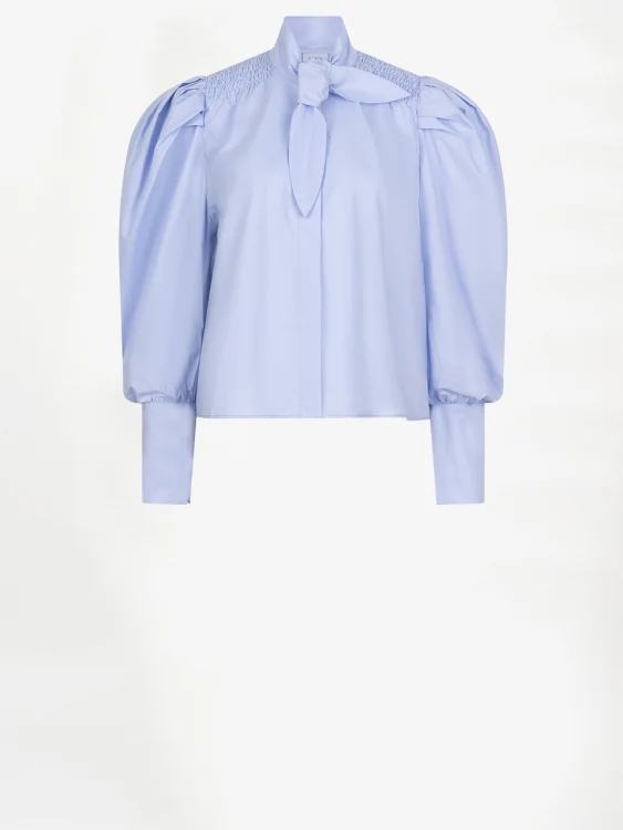 Casson smocked blouse
