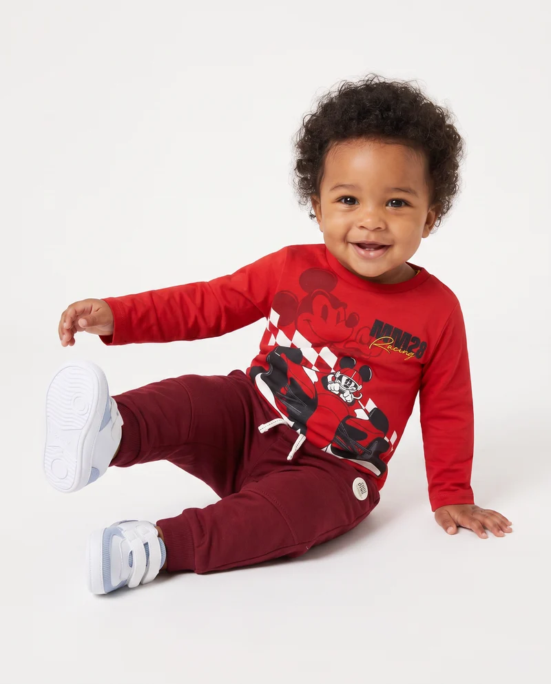 Pantafitness e Jogger in felpa casual - Bordeaux