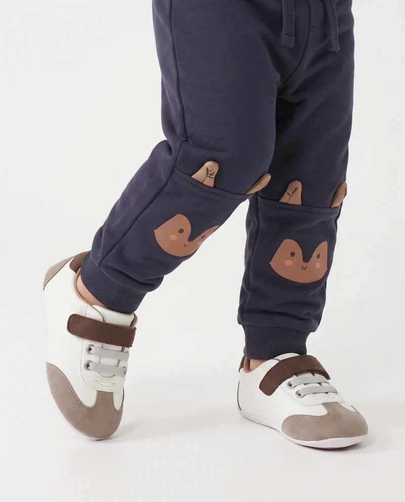 Jogger Pantafitness modello cargo con tasconi - Blu