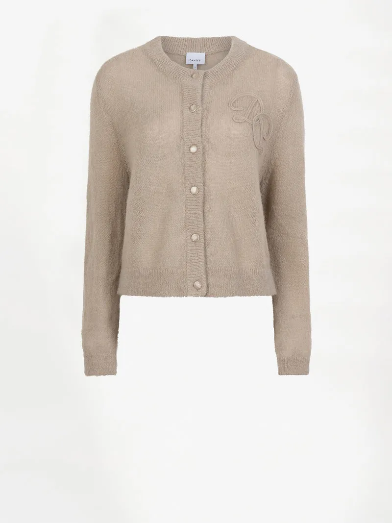 Erin monogram cardigan