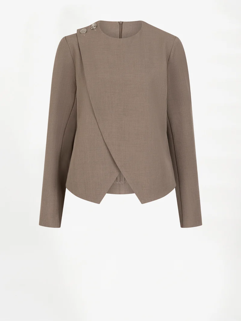 Gillian mélange top