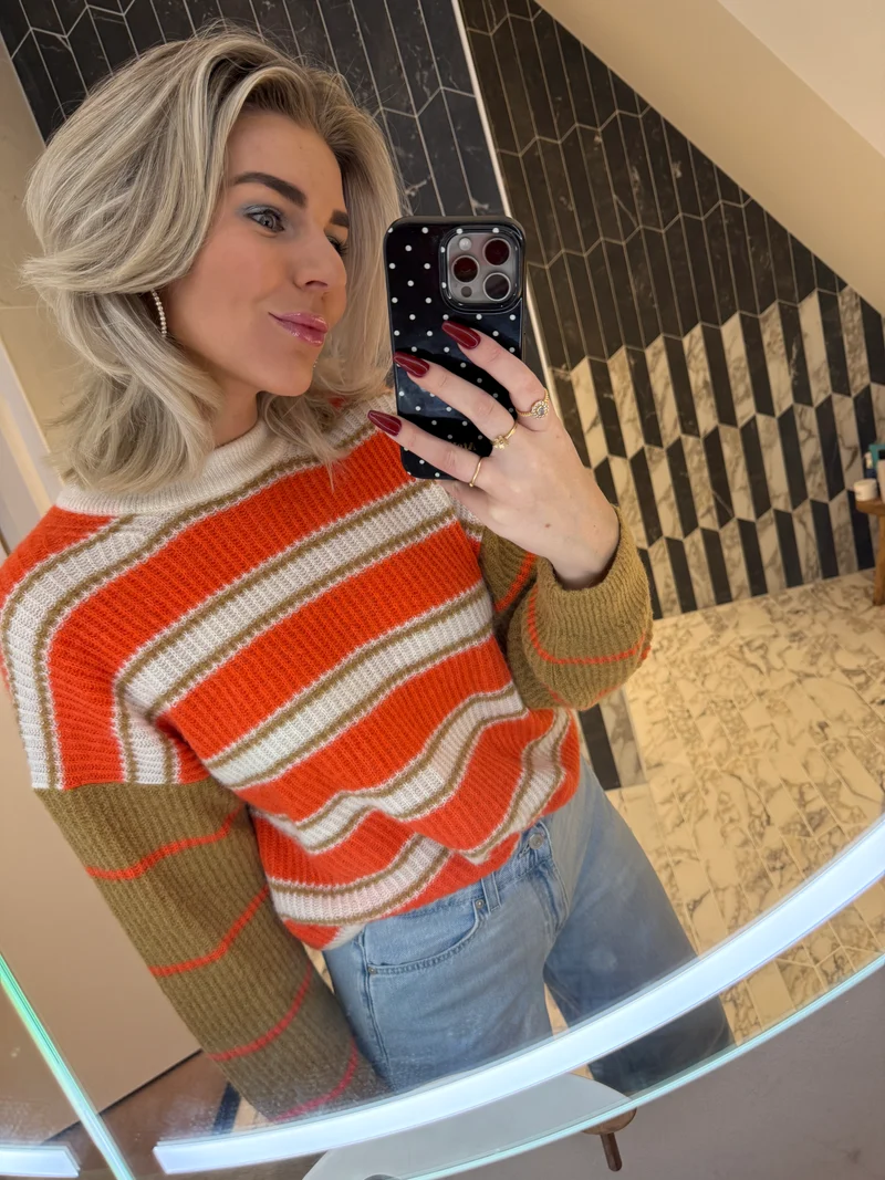 Crew neck long sleeve