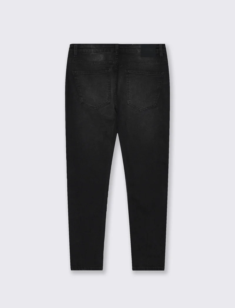 JEANS SKINNY FIT NERO. - Nero