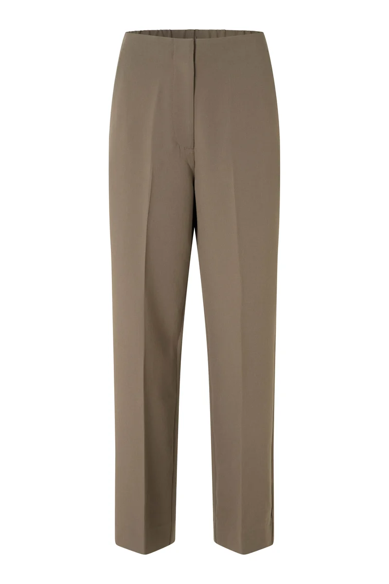 Evie Classic Trousers - Morel