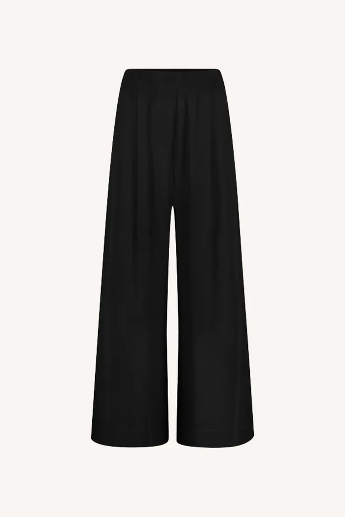 Benji viscose pants - Jet black
