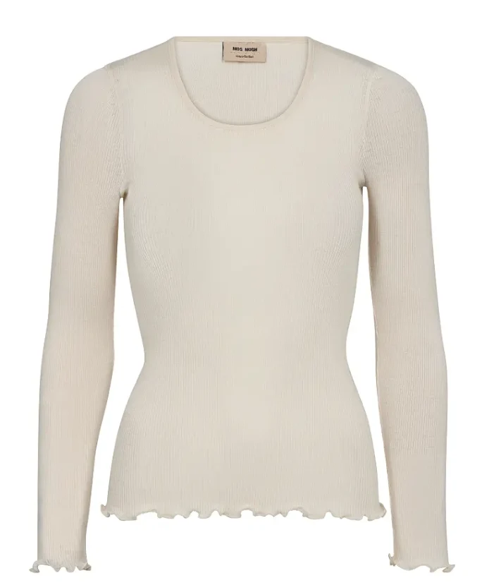 MMElaine Seamless Silk O-LS Tee