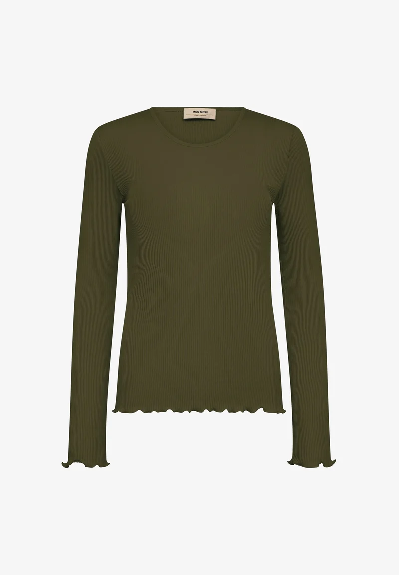 MMElaine Seamless Silk O-LS Tee