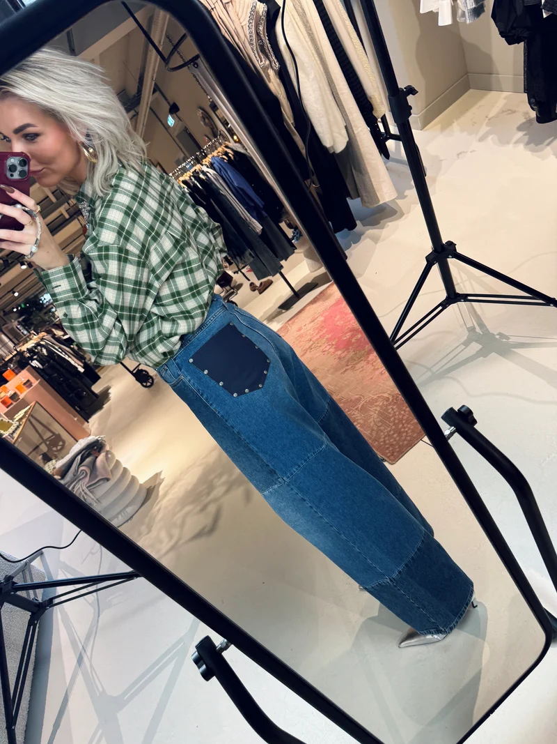 Jee patchwork jeans