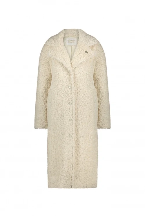 Nicole coat - Cosy white