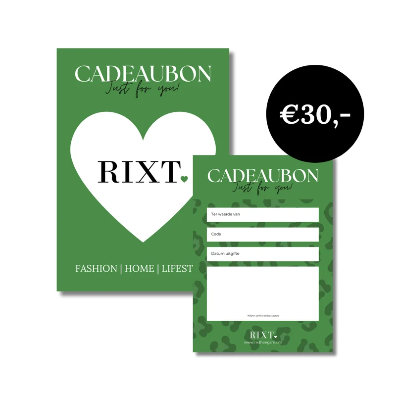 Digitale cadeaubon 30 euro
