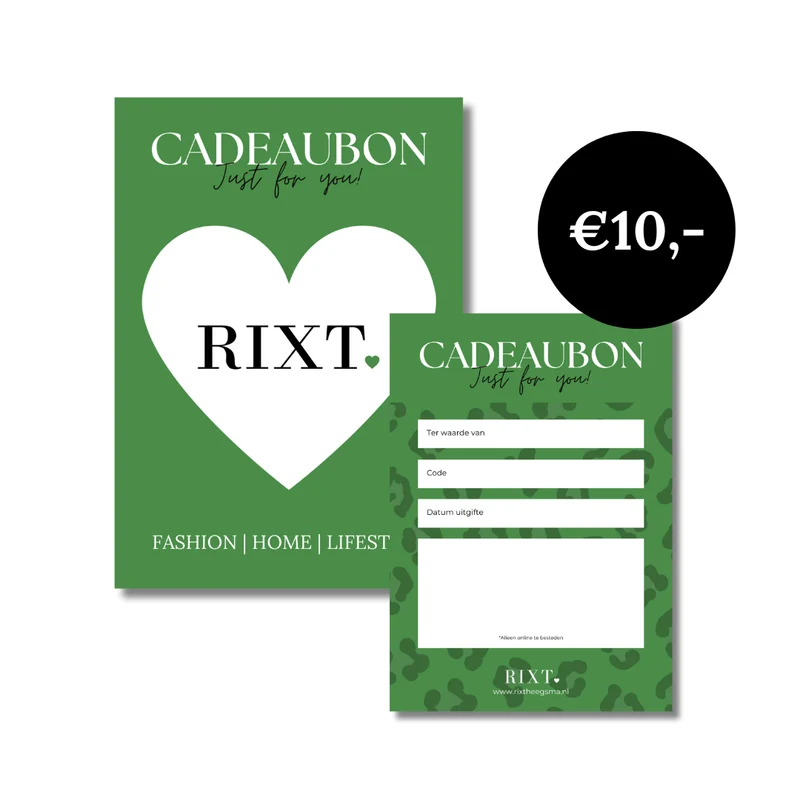 Digitale cadeaubon 10 euro
