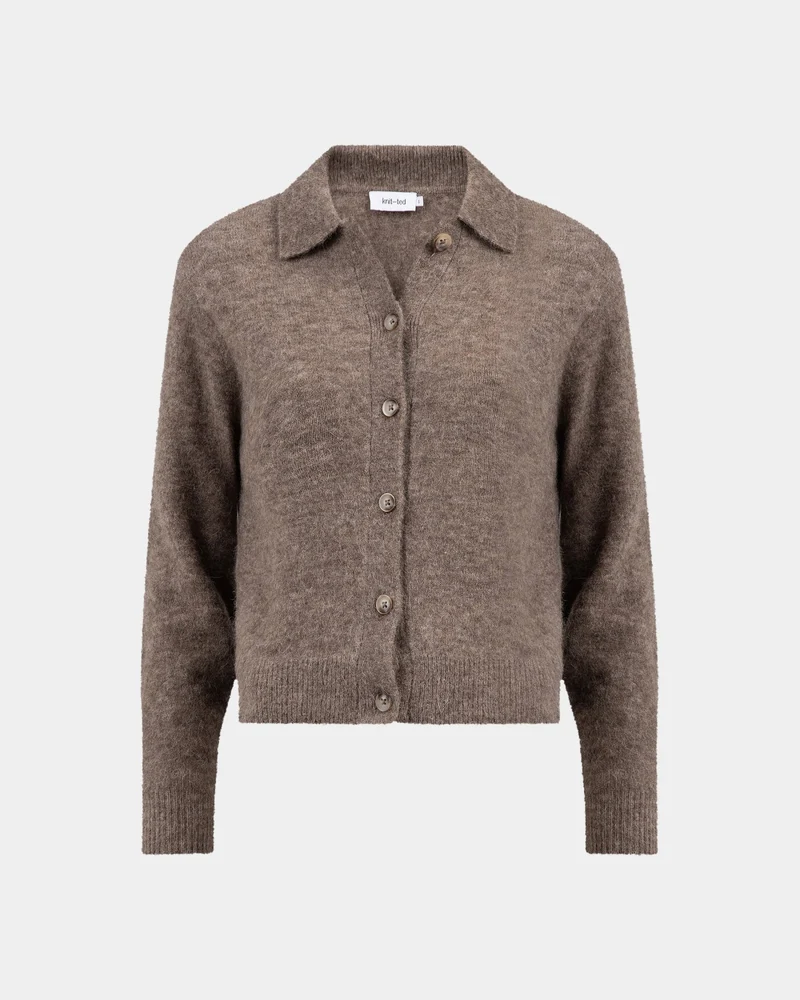 Bella Cardigan - Walnut