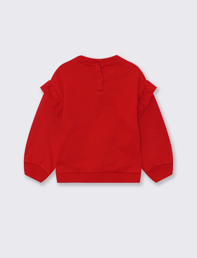 Felpa natalizia Disney con Minnie - Rosso
