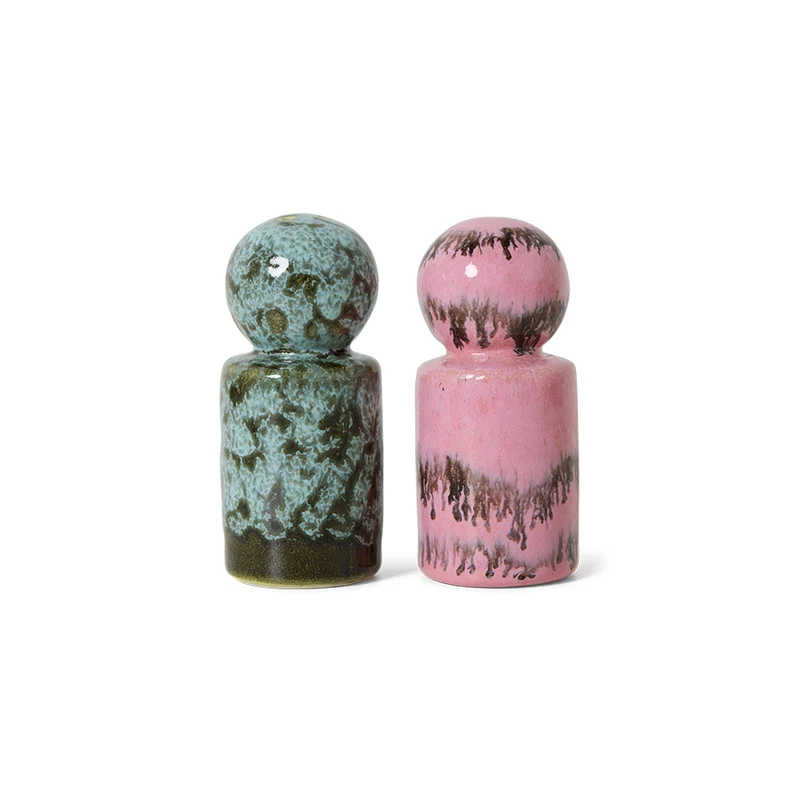 70s ceramics: pepper & salt